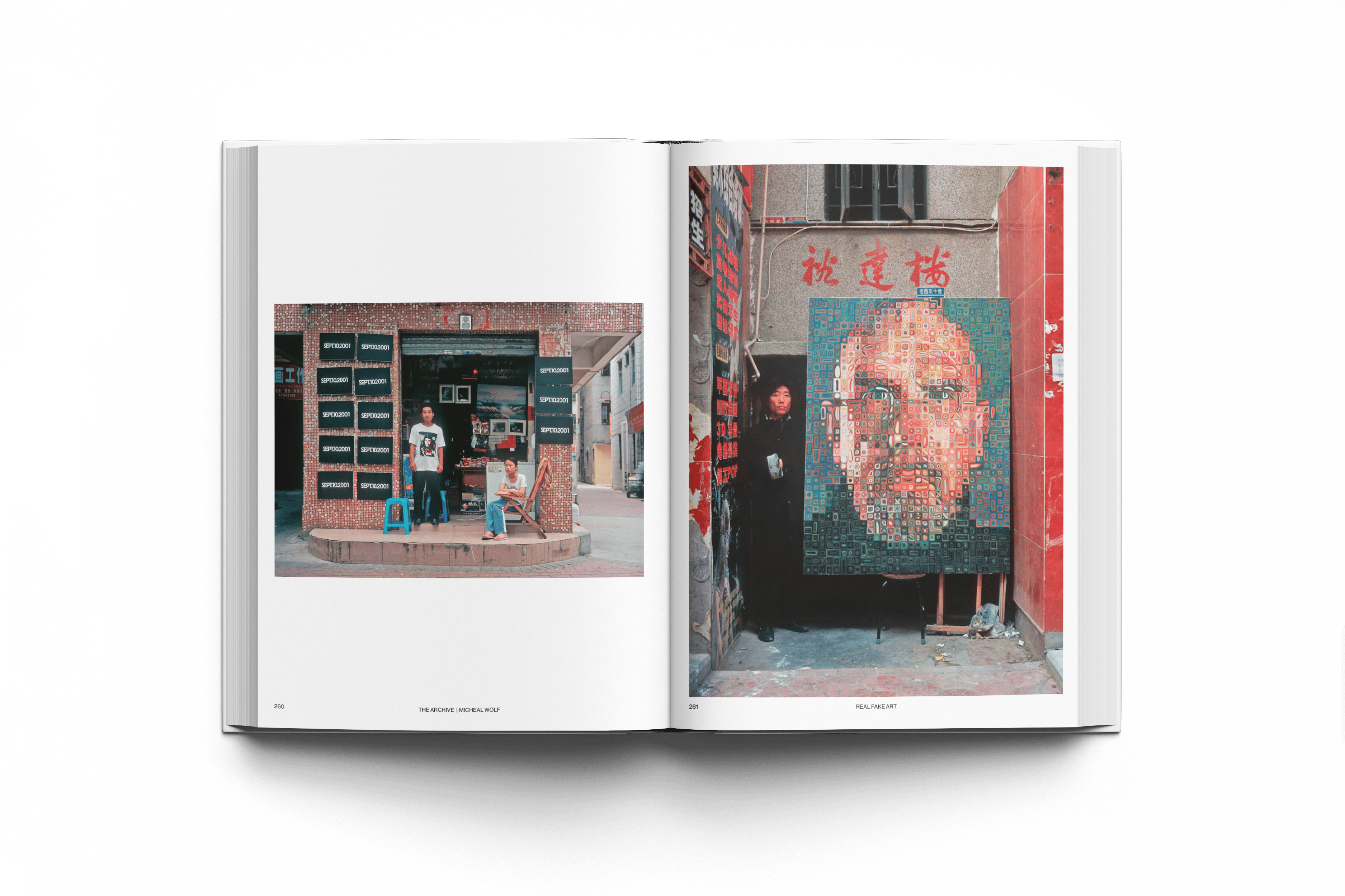 Graphic of a close up of a website depicting an Our Projects page with sample project names and dates.