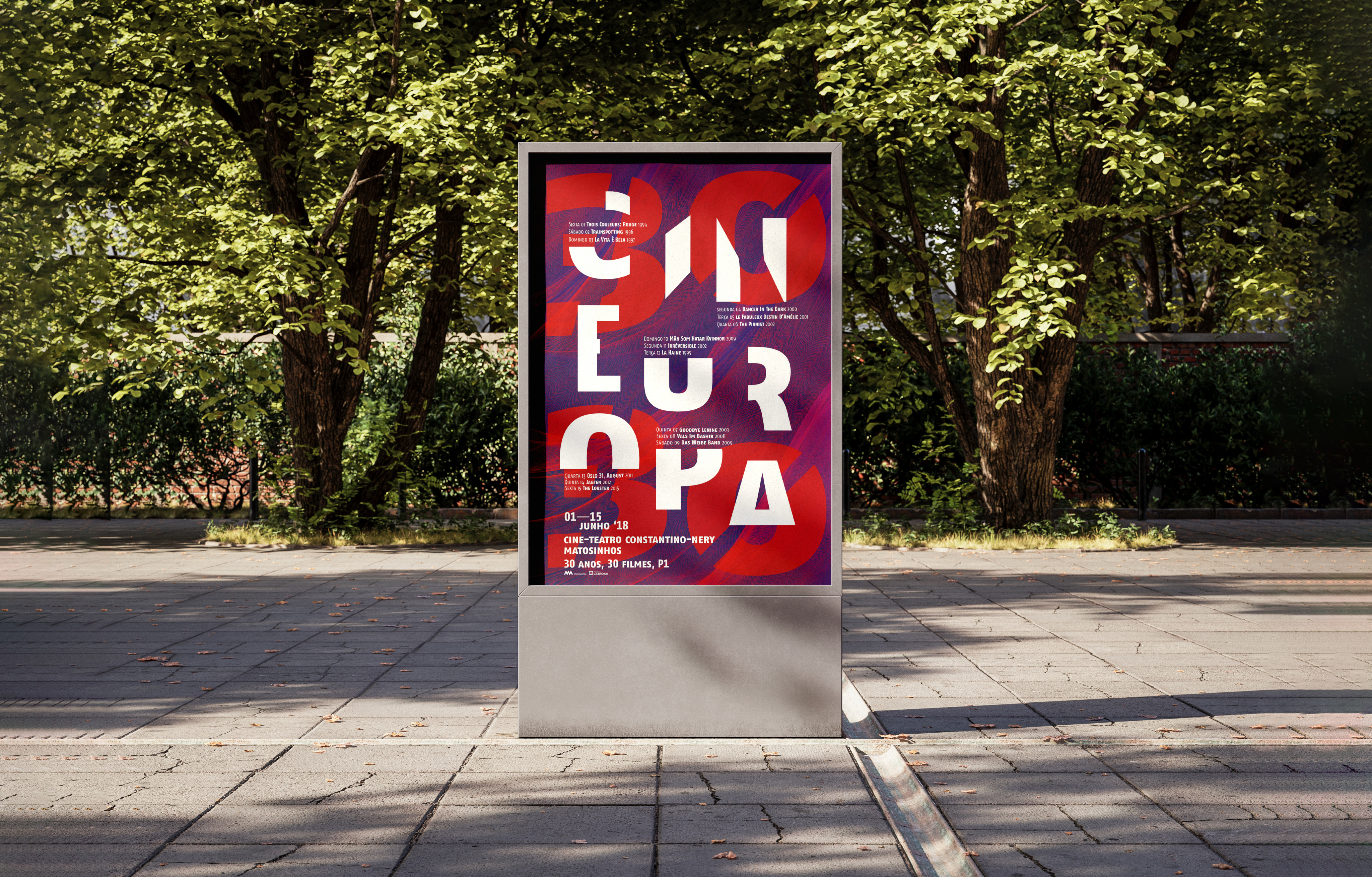 Anders brand wordmark in white placed on top of an image of a modern interior design.