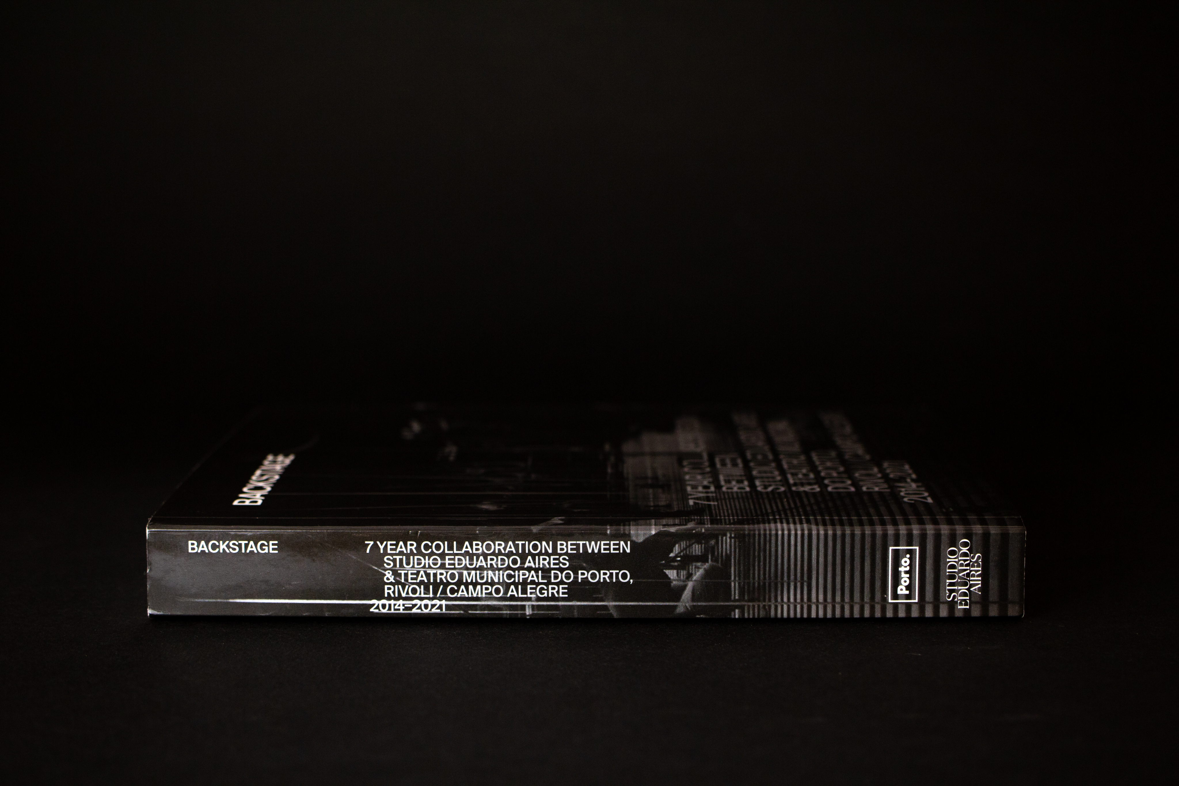 Anders brand wordmark in white placed on top of an image of a modern interior design.