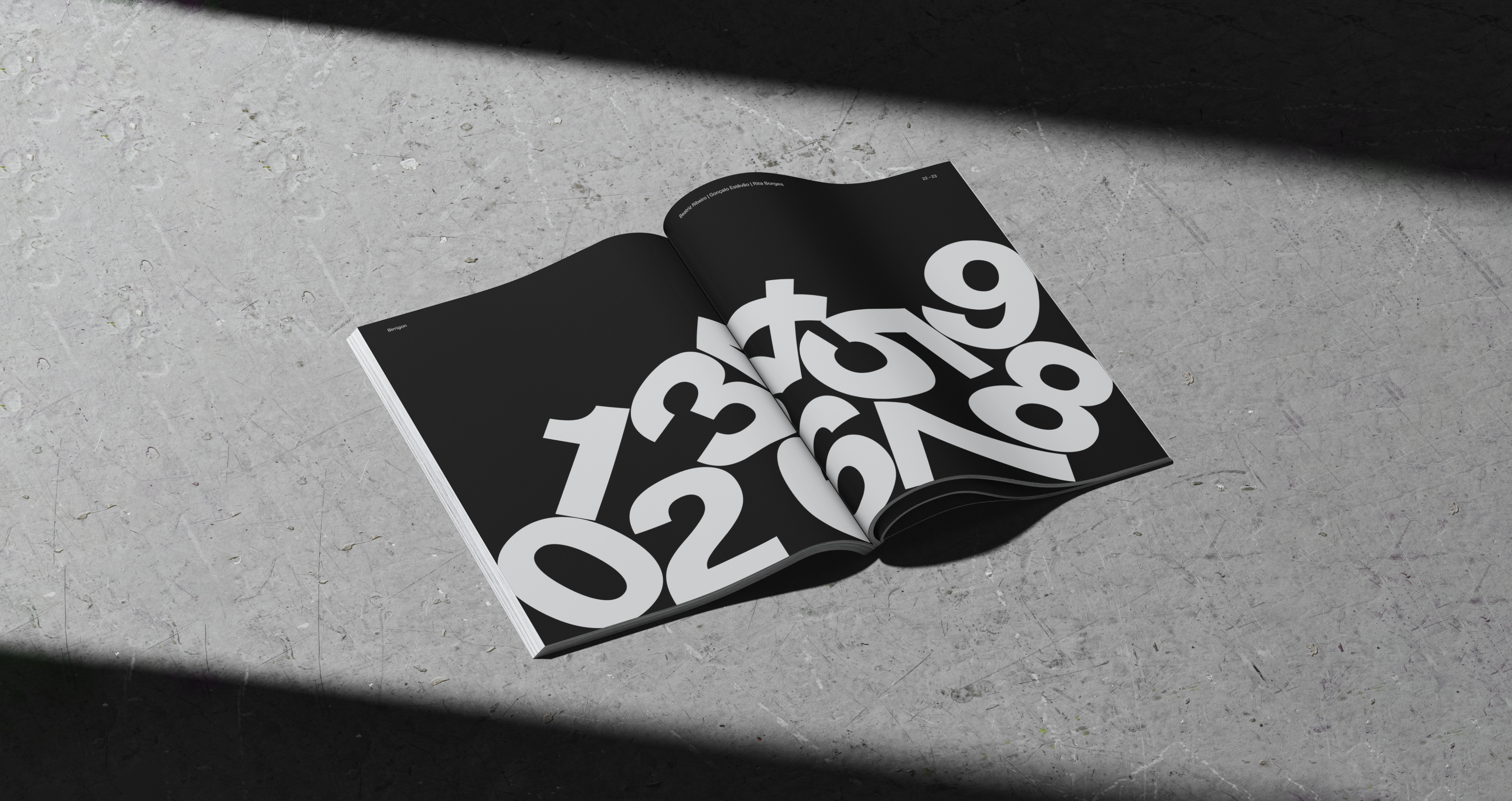 Anders brand wordmark in white placed on top of an image of a modern interior design.