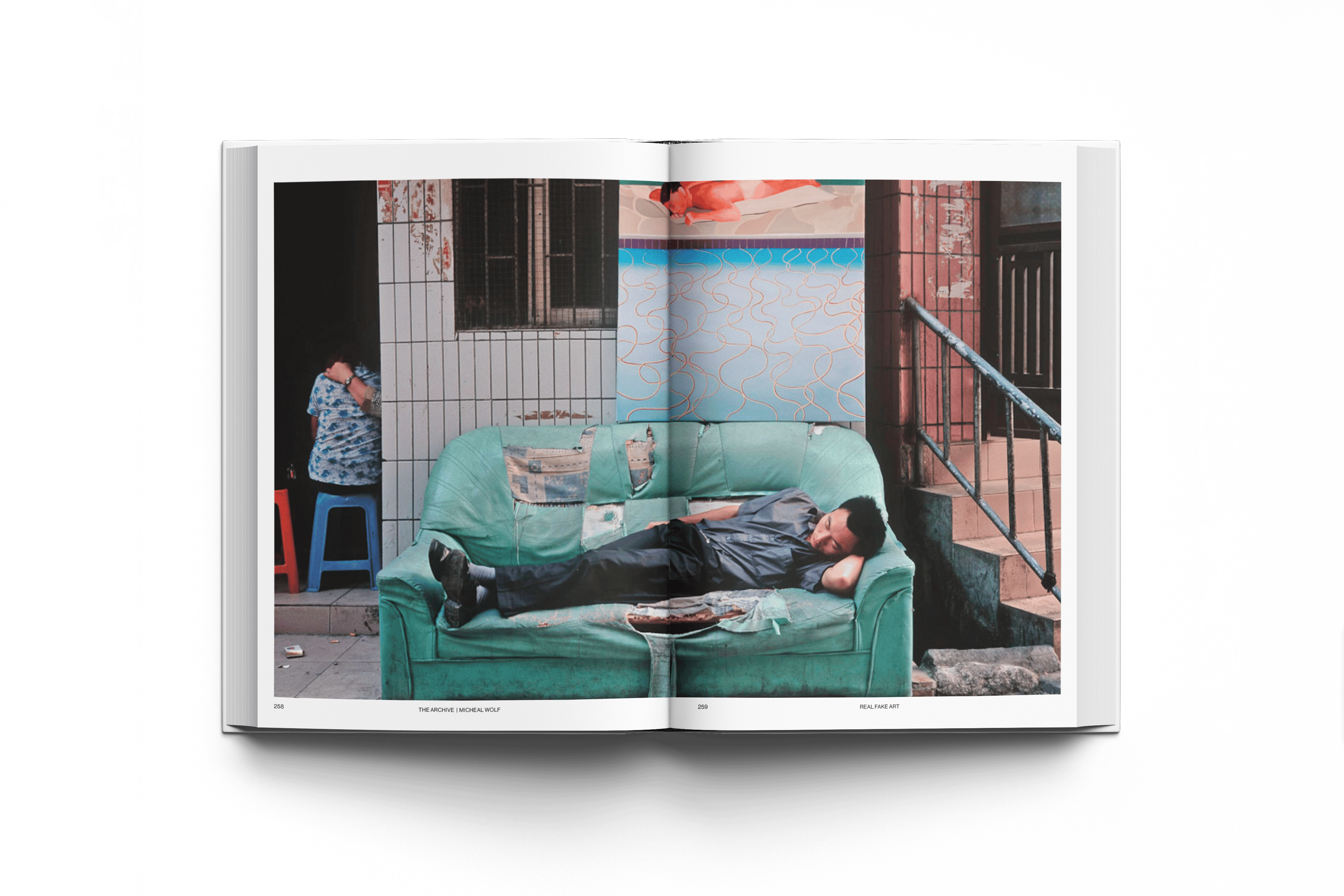 Graphic depicting a hexagonal cropped photo of an interior room design with grid lines along its borders.